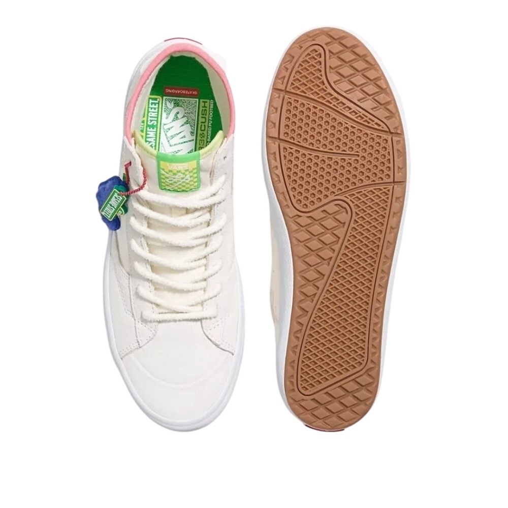 Vans Sesame Street x The Lizzie Embroidered Characters High Top Sneakers No Box - Picture 8 of 14